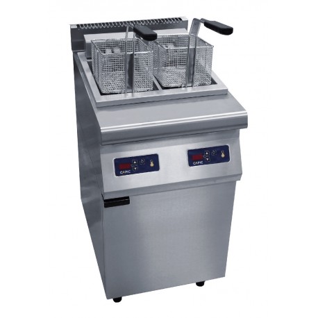 Friteuse électrique 2x8 Litres professionnelle Capic Espace Hotelier Beziers