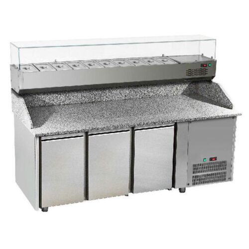 Meuble à pizzas 3 portes