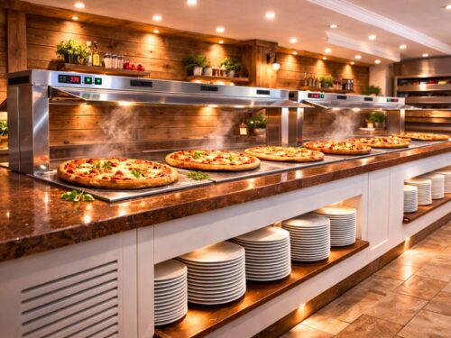 Buffets pour pizza