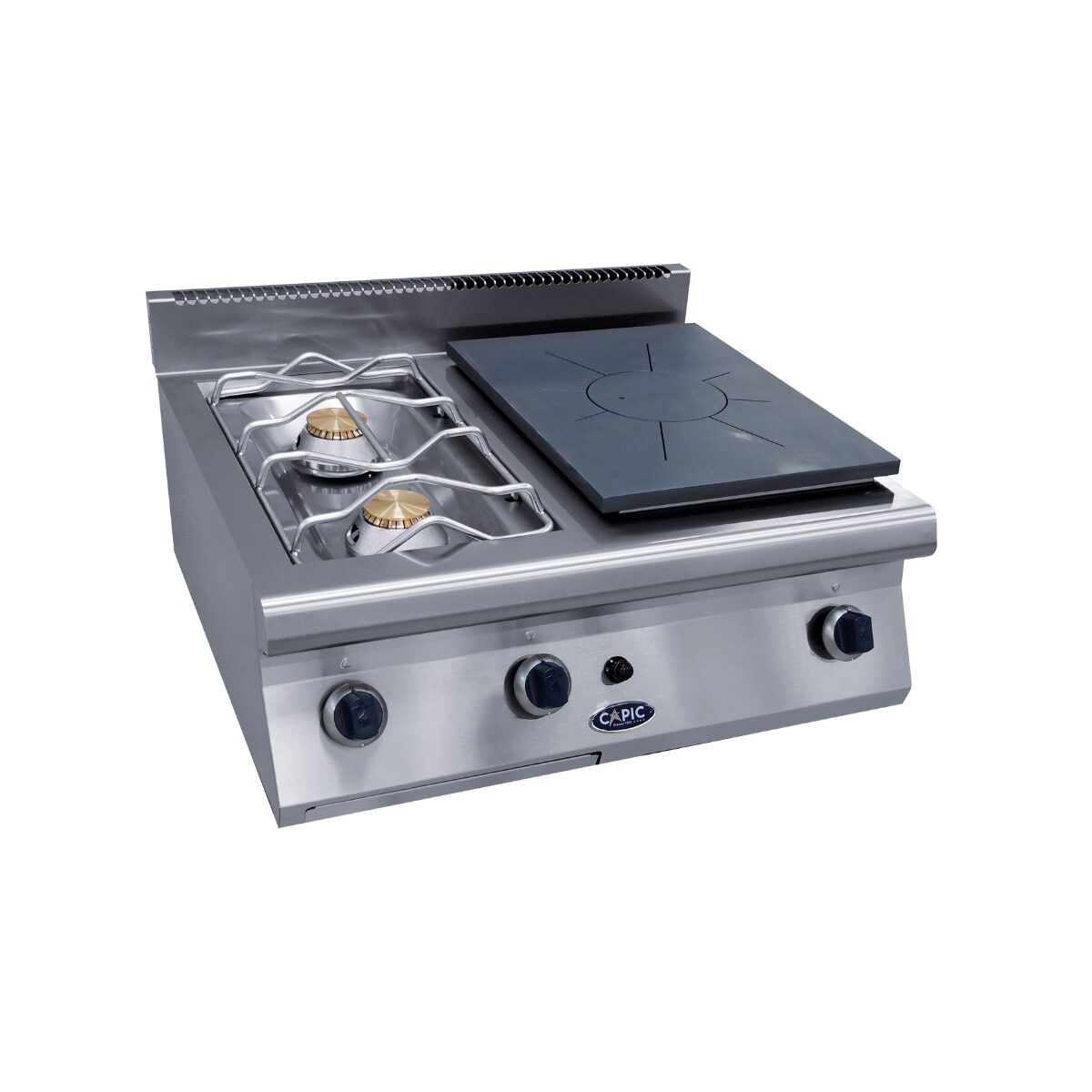 2 feux plaque mijotage