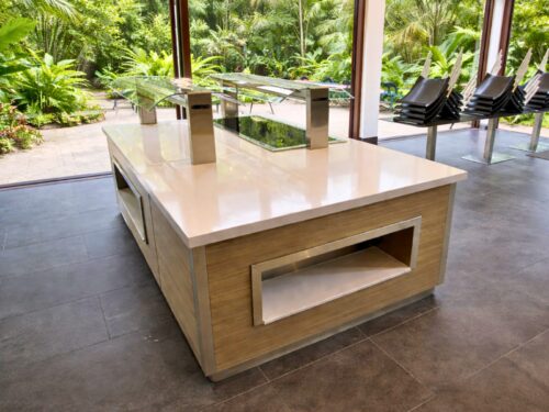 Buffets îlot central