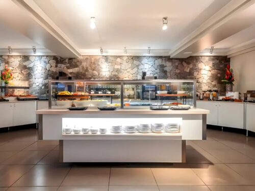 Buffet froid et vitrine