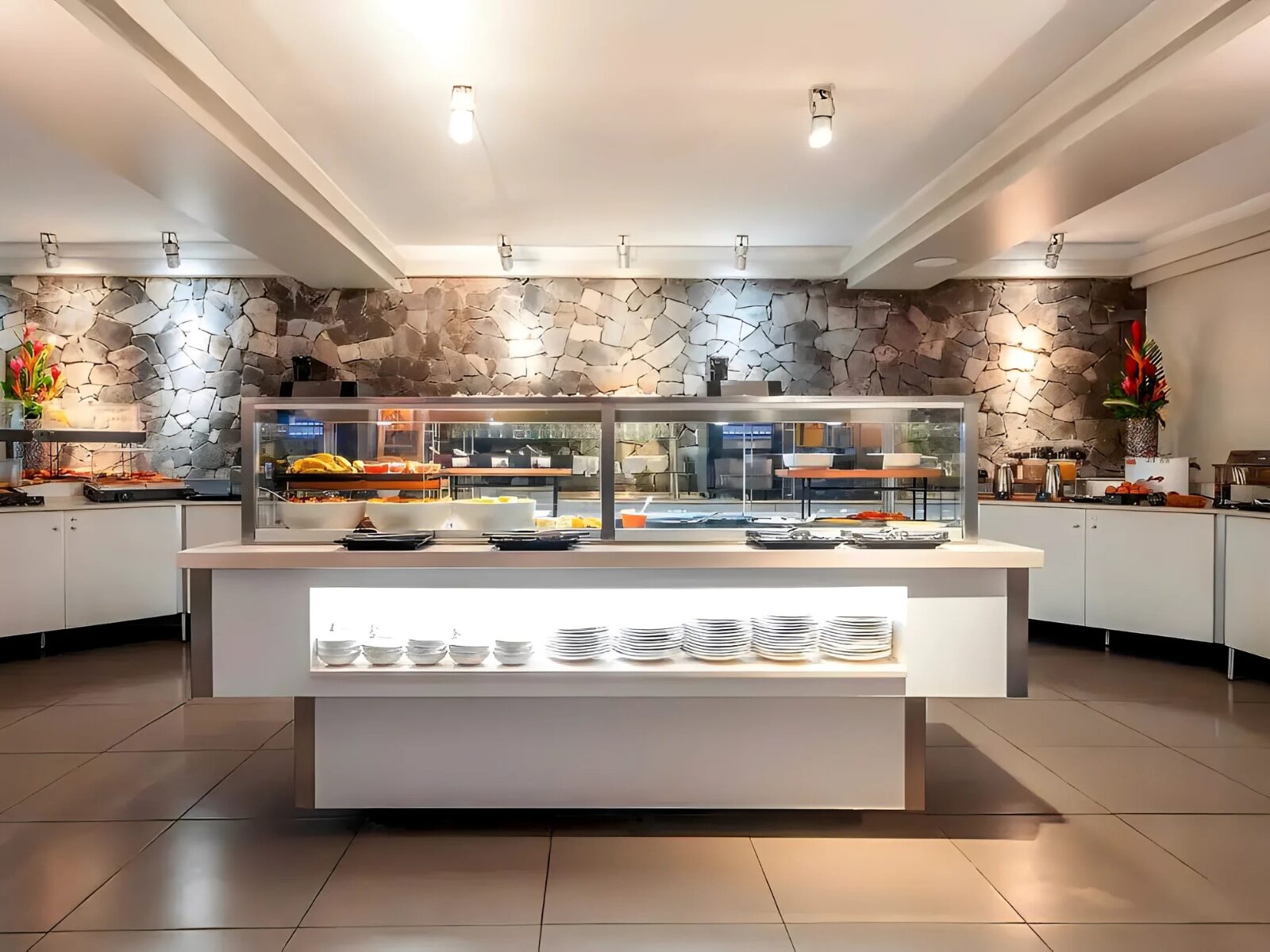 Buffet froid et vitrine